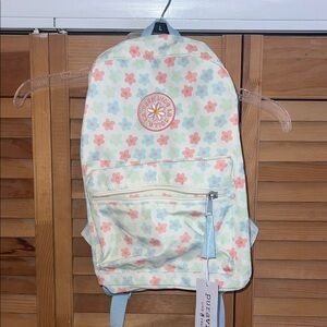Pura Vida Pastel Floral Kids Backpack
